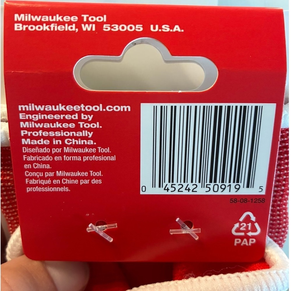 Milwaukee BUNDLE Work Gloves XL 2-Pack Cut Level 1 + Packout Tool Bag 48-22-8193 - Picture 8 of 16